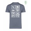 Dospělé EKO tričko Premium Mineral Grey (Minerální šedá)