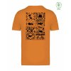 Dospělé EKO tričko Premium Tangerine (Mandarinková)