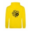 Dospělá mikina Premium back yellow