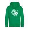 Dětská mikina na zip Premium Kelly green (Klasická zelená)