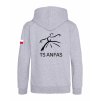 Dětská mikina na zip Premium Heather grey (Světlá šedá)