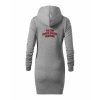 Dámské mikinové šaty Heather grey (Melírově šedá)