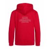 Dětská mikina na zip Premium Fire red (Ohnivá červená)