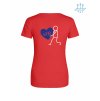 Dámské funkční tričko Red (červená)