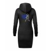 Dámské mikinové šaty Black (Černá)