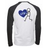 Dámské Baseball Tee Luxury White Black (Bílá Černá)