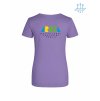 Dámské funkční tričko Digital lavender (Studená levandulová)