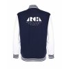 College mikina back navy