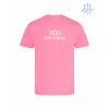 Dětské funkční tričko Electric Pink (Elektrizující růžová)