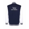 College mikina back navy