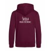 Dětská mikina na zip Premium Burgundy (Vínová)