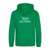 Dětská mikina na zip Premium Kelly green (Klasická zelená)