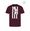 Pánské funkční tričko Burgundy (Vínová)