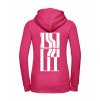 Dámská mikina luxury back fuchsia
