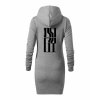 Dámské mikinové šaty Heather grey (Melírově šedá)