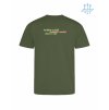 Pánské funkční tričko Earthy green (Zemitá zelená)