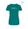 Dámské funkční tričko Jade Green (Nefritově zelená)
