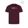 Dětské funkční tričko Burgundy (Vínová)
