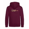 Dětská mikina Premium back burgundy