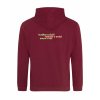 Dospělá mikina Premium back burgundy