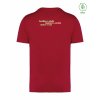 Dospělé EKO tričko Premium Hibiscus red (Tmavě červená)