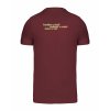 Pánské tričko premium back burgundy