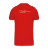 Pánské tričko premium back red