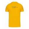 Pánské tričko premium back yellow