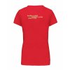 Dámské tričko premium back red
