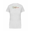 Dámské tričko premium back white