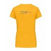 Dámské tričko premium back yellow