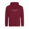 Dospělá mikina Premium back burgundy