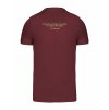 Pánské tričko premium back burgundy