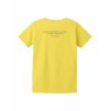 Předškolní tričko Butter (Máslová žlutá)