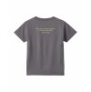 Předškolní tričko Charcoal (Uhelná šedá)