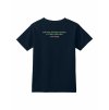Předškolní tričko Navy (Námořnická modrá)