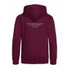 Dětská mikina Premium back burgundy