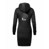 Dámské mikinové šaty Black (Černá)