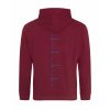 Dospělá mikina Premium back burgundy