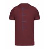 Pánské tričko premium back burgundy