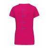 Dámské tričko premium back fuchsia