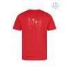 Pánské funkční tričko Red (červená)