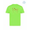 Dětské funkční tričko Electric Green (Elektrizující zelená)