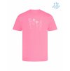 Dětské funkční tričko Electric Pink (Elektrizující růžová)