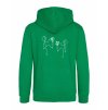 Dětská mikina na zip Premium Kelly green (Klasická zelená)