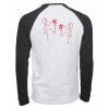 Dámské Baseball Tee Luxury White Black (Bílá Černá)