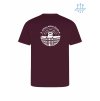 Pánské funkční tričko Burgundy (Vínová)