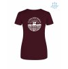 Dámské funkční tričko Burgundy (Vínová)