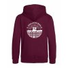 Dětská mikina Premium back burgundy