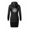Dámské mikinové šaty Black (Černá)